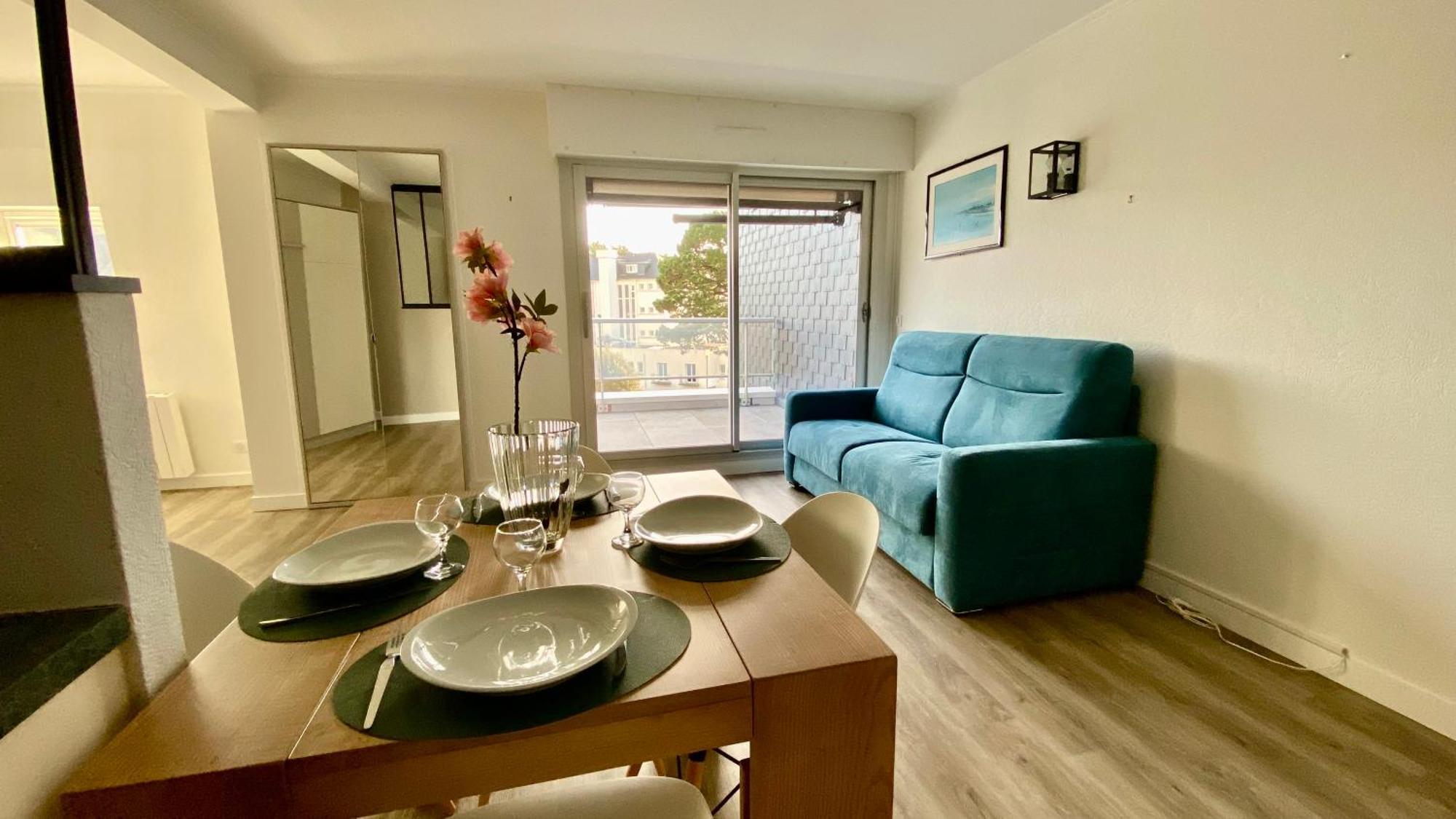 Appartement Avec Vue Mer Et Parking Bénodet Екстериор снимка